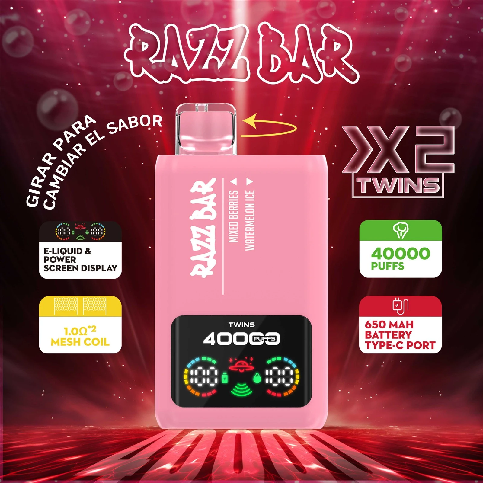 Razz bar 40000puffs 4